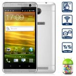 4.5 inch ONE Android 4.2 Smartphone SP6820A 1GHz Dual SIM Dual Cameras Bluetooth WiFi 256MB (Plata) » Smartphones