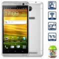 4.5 inch ONE Android 4.2 Smartphone SP6820A 1GHz Dual SIM Dual Cameras Bluetooth WiFi 256MB (Plata) » Smartphones 