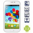 5,0 pulgadas BML S4 Android 2.3 Smartphone SP6820A 1GHz Pantalla WVGA 5MP 256MB ROM - Blanco » TOP Telefonos 
